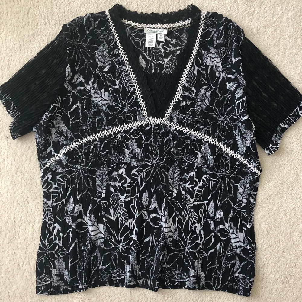 Coldwater Creek short sleeve shirt size 1X